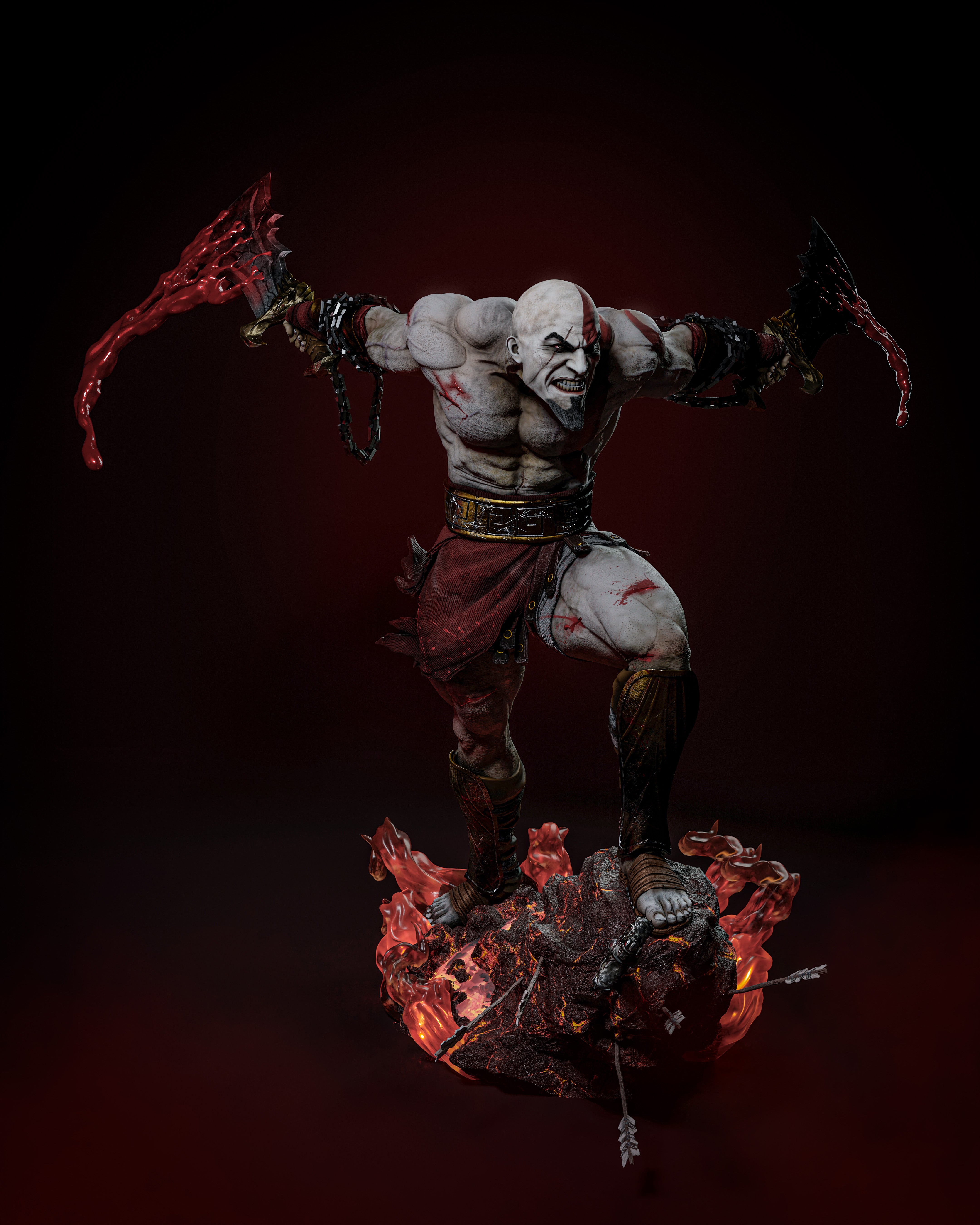 Outlet God of War Statue