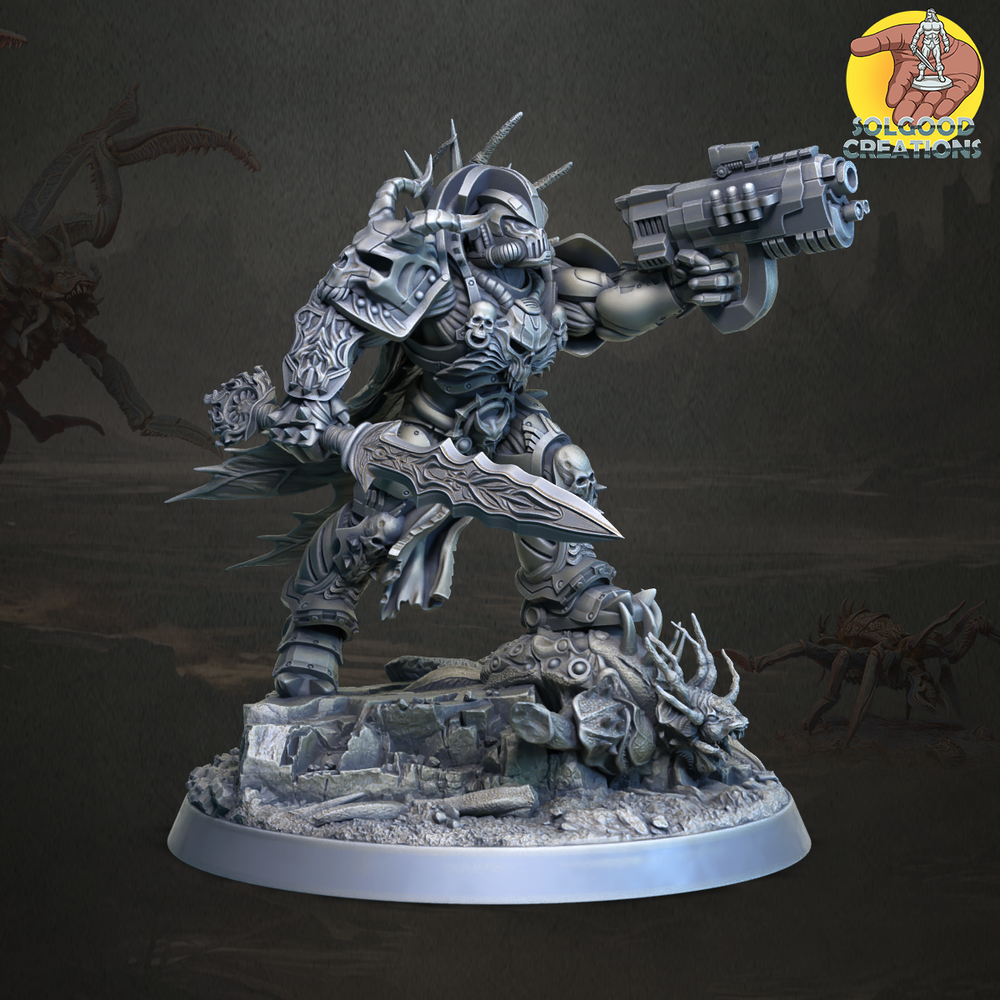 
                  
                    Miniatures - Solgood Creations - Swarm Slayer Boss - For Wargames and Tabletop Games,  Collectors, and Painters
                  
                