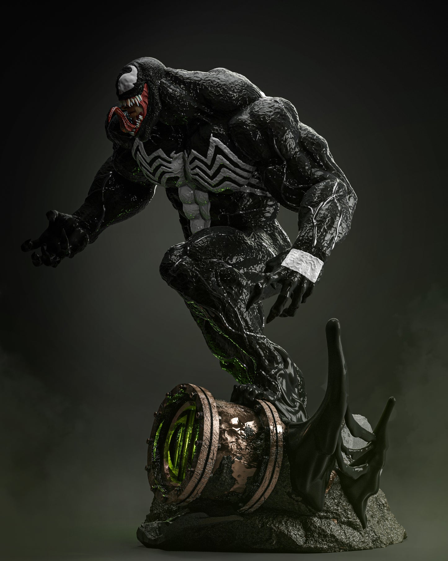 
                  
                    Venom Collectible Statue by ZeZ Studios - unpainted or painted versions
                  
                