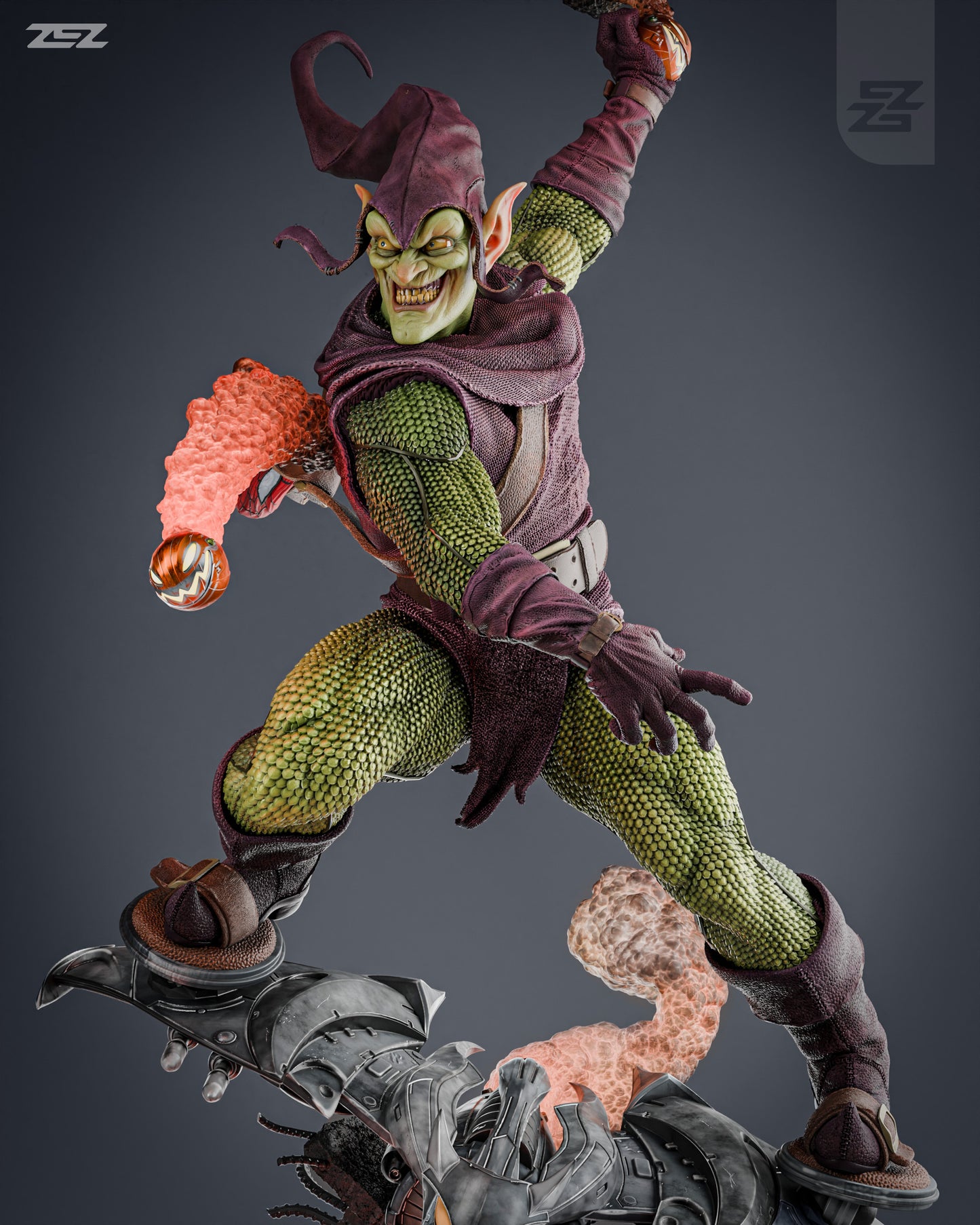 
                  
                    1:6 Scale Green Goblin Statue | Hand-Painted/Build Kit Collectible by ZeZ Studios | High-Quality Resin Figure
                  
                