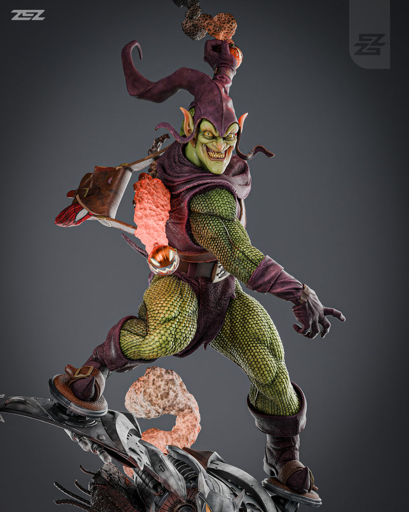 
                  
                    1:6 Scale Green Goblin Statue | Hand-Painted/Build Kit Collectible by ZeZ Studios | High-Quality Resin Figure
                  
                