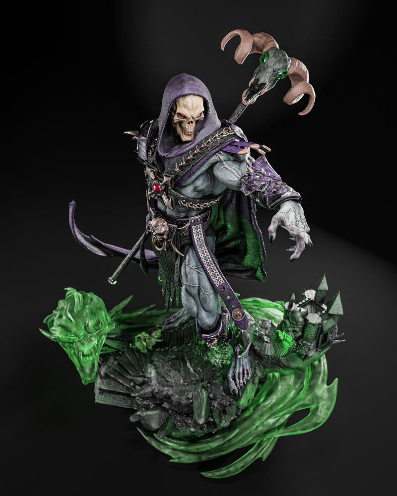 
                  
                    Skeletor 1:6th Scale Collectible Statue by ZeZ Studios - unpainted or painted versions
                  
                