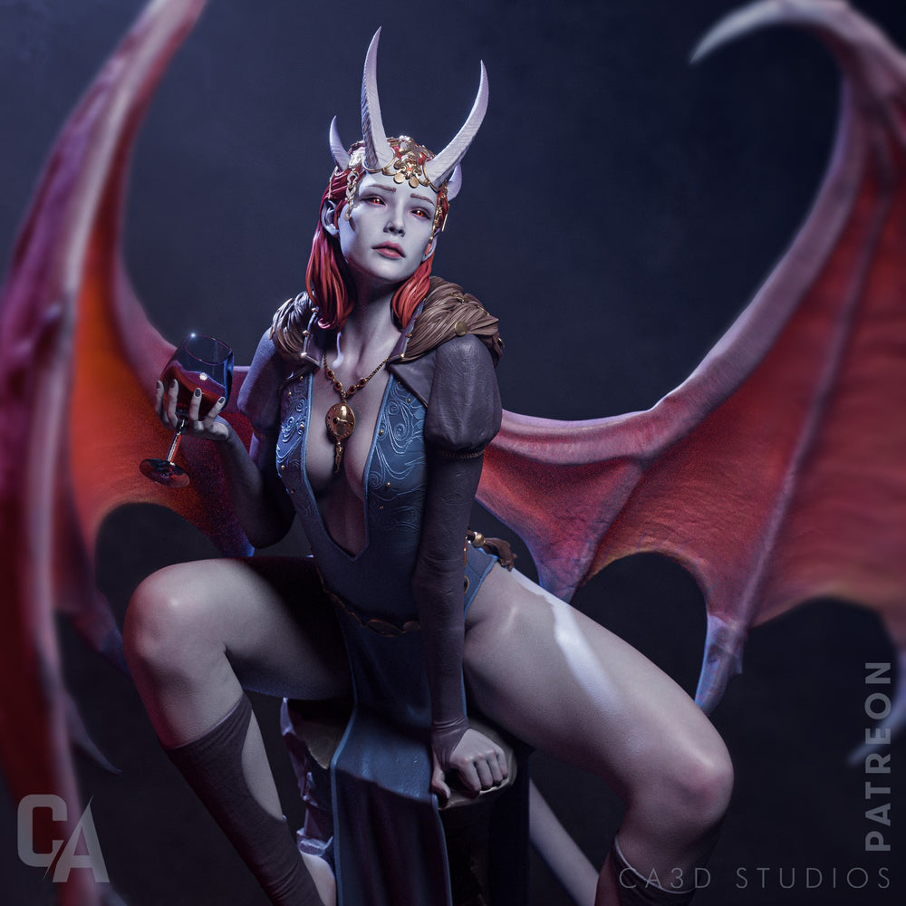 
                  
                    Mizora (Balders Gate 3) - Collectible Statue by CA3D studios - unpainted or painted versions
                  
                
