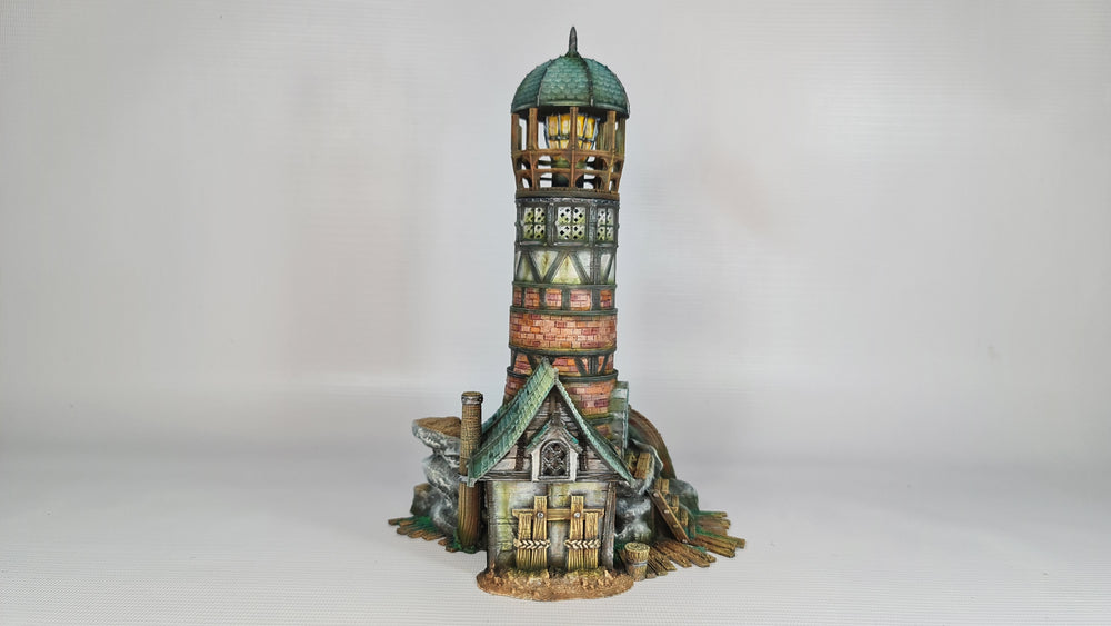 Tabletop Terrain/RPG Terrain- Rum and Razing- The Lighthouse