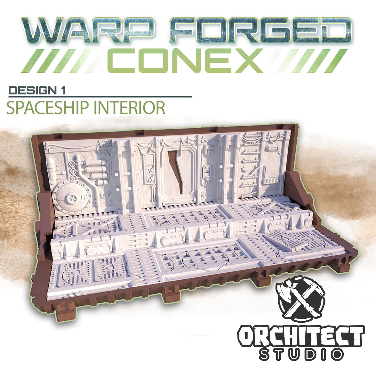 
                  
                    Warp-Forged Conex - Storage & Terrain for Miniatures - Small Size
                  
                