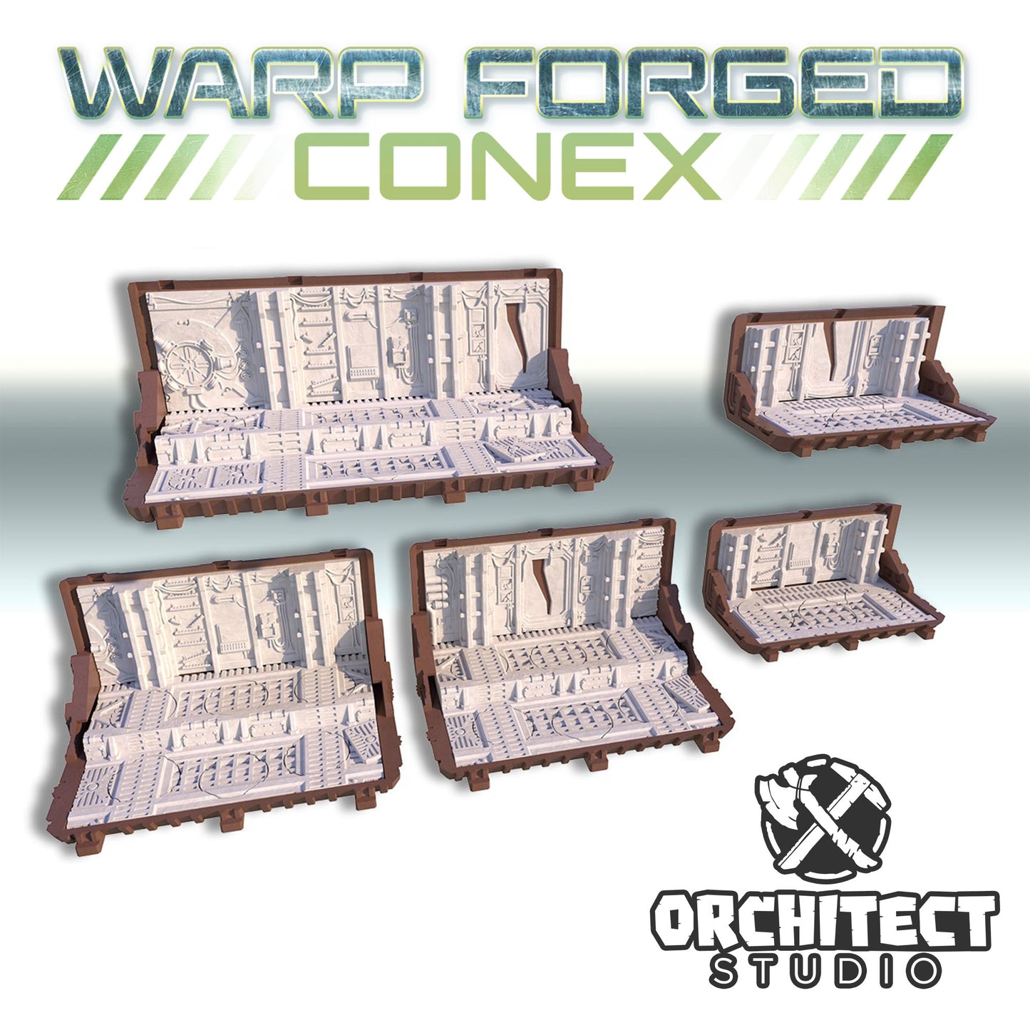 
                  
                    Warp-Forged Conex - Storage & Terrain for Miniatures - Small Size
                  
                