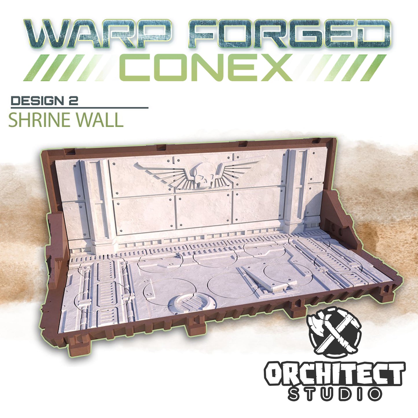 
                  
                    Warp-Forged Conex - Storage & Terrain for Miniatures - Small Size
                  
                