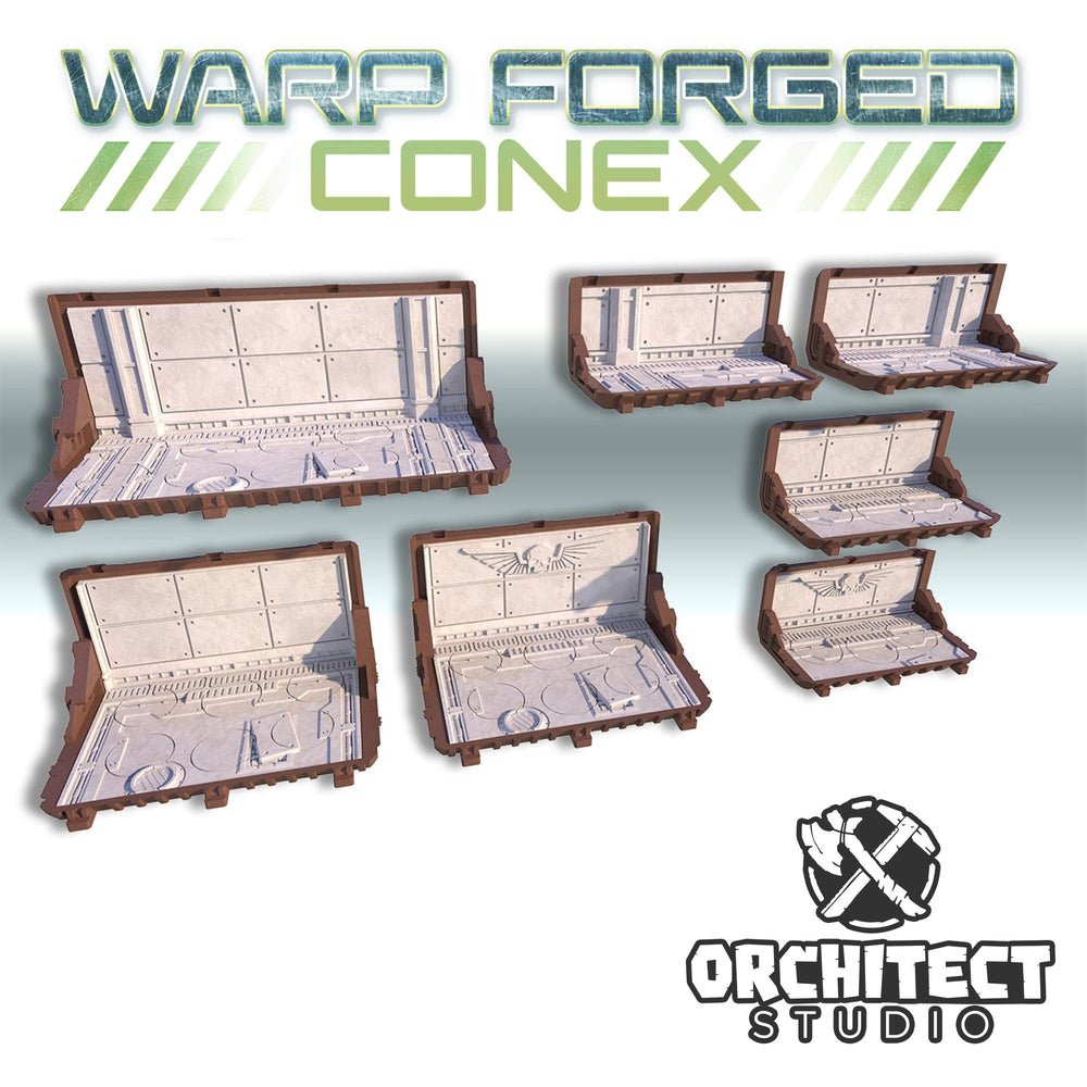 
                  
                    Warp-Forged Conex - Storage & Terrain for Miniatures - Small Size
                  
                