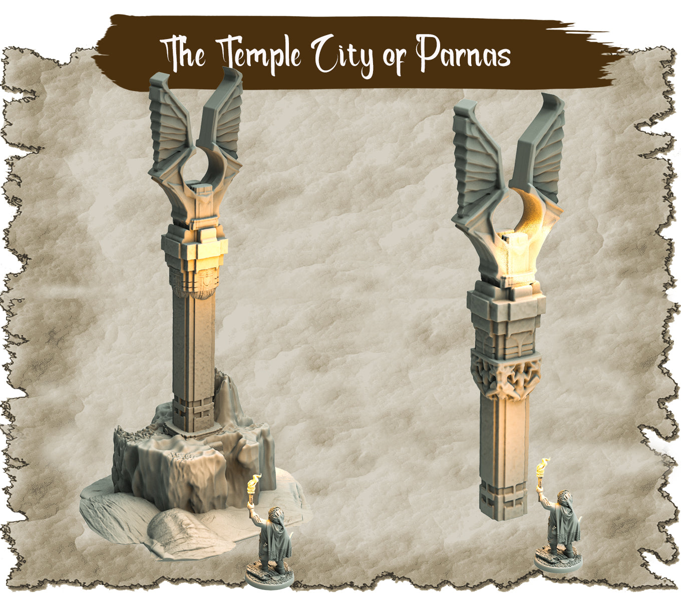 
                  
                    Tabletop/RPG/Wargame Terrain - Hidden Places - The Temple City of Parnas
                  
                