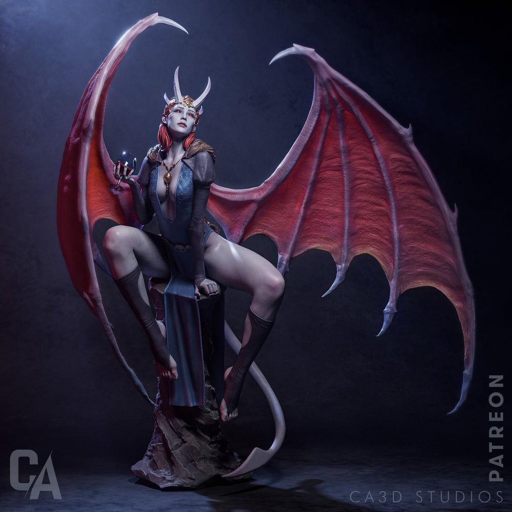 
                  
                    Mizora (Balders Gate 3) - Collectible Statue by CA3D studios - unpainted or painted versions
                  
                