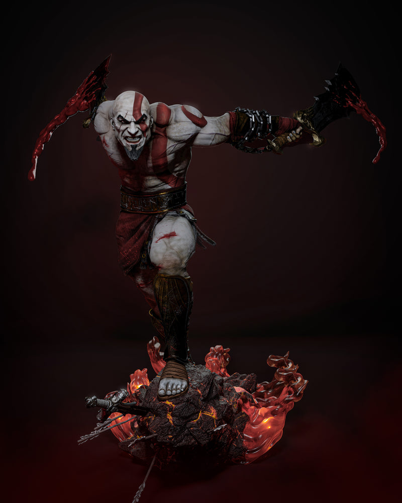 
                  
                    Kratos - Collectible Statue by ZeZ Studios - unpainted kit or painted (limited) versions - 1:6 Scale
                  
                