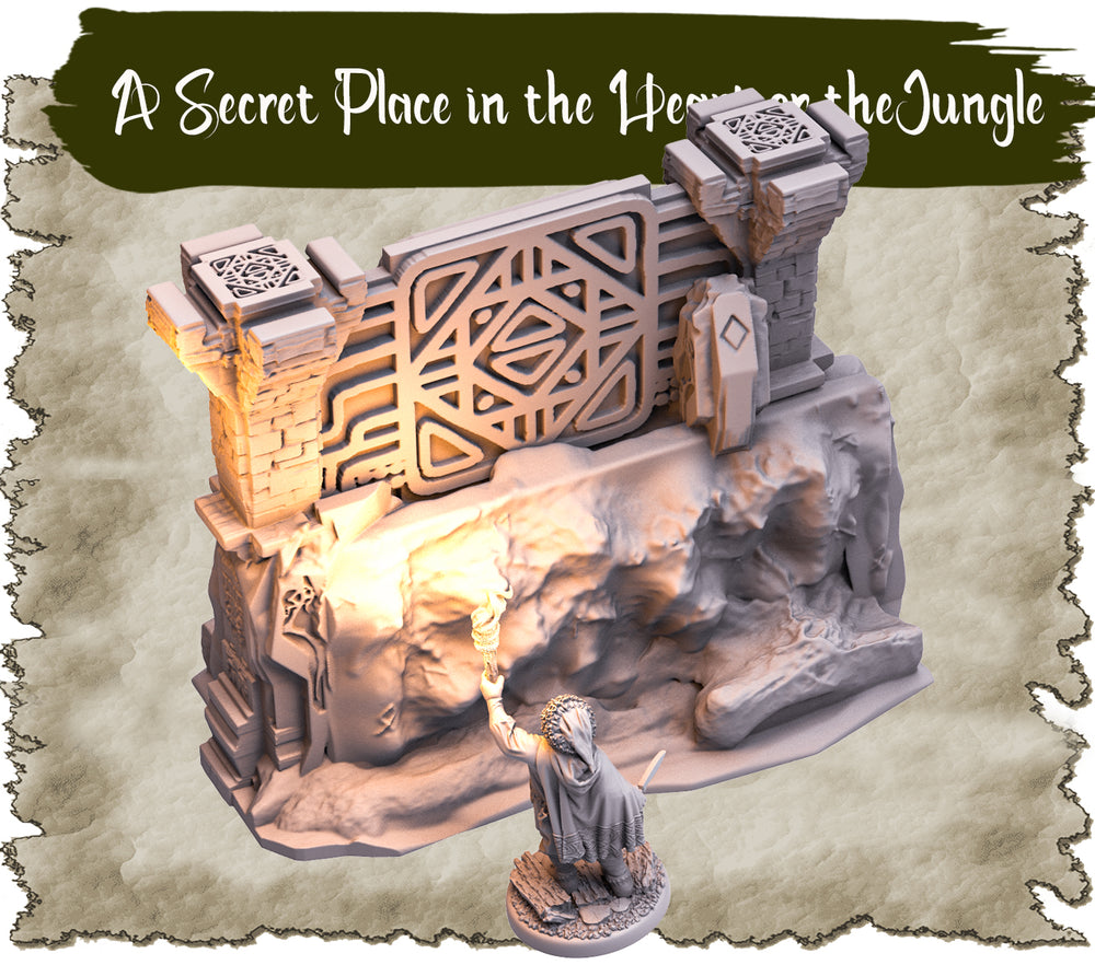 
                  
                    Tabletop/RPG/Wargame Terrain - Hidden Places - A Secret Place in the Heart of the Jungle
                  
                