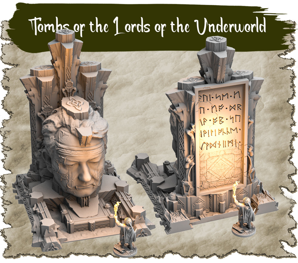 
                  
                    Tabletop/RPG/Wargame Terrain - Hidden Places - Tombs of the Lords of the Underworld
                  
                