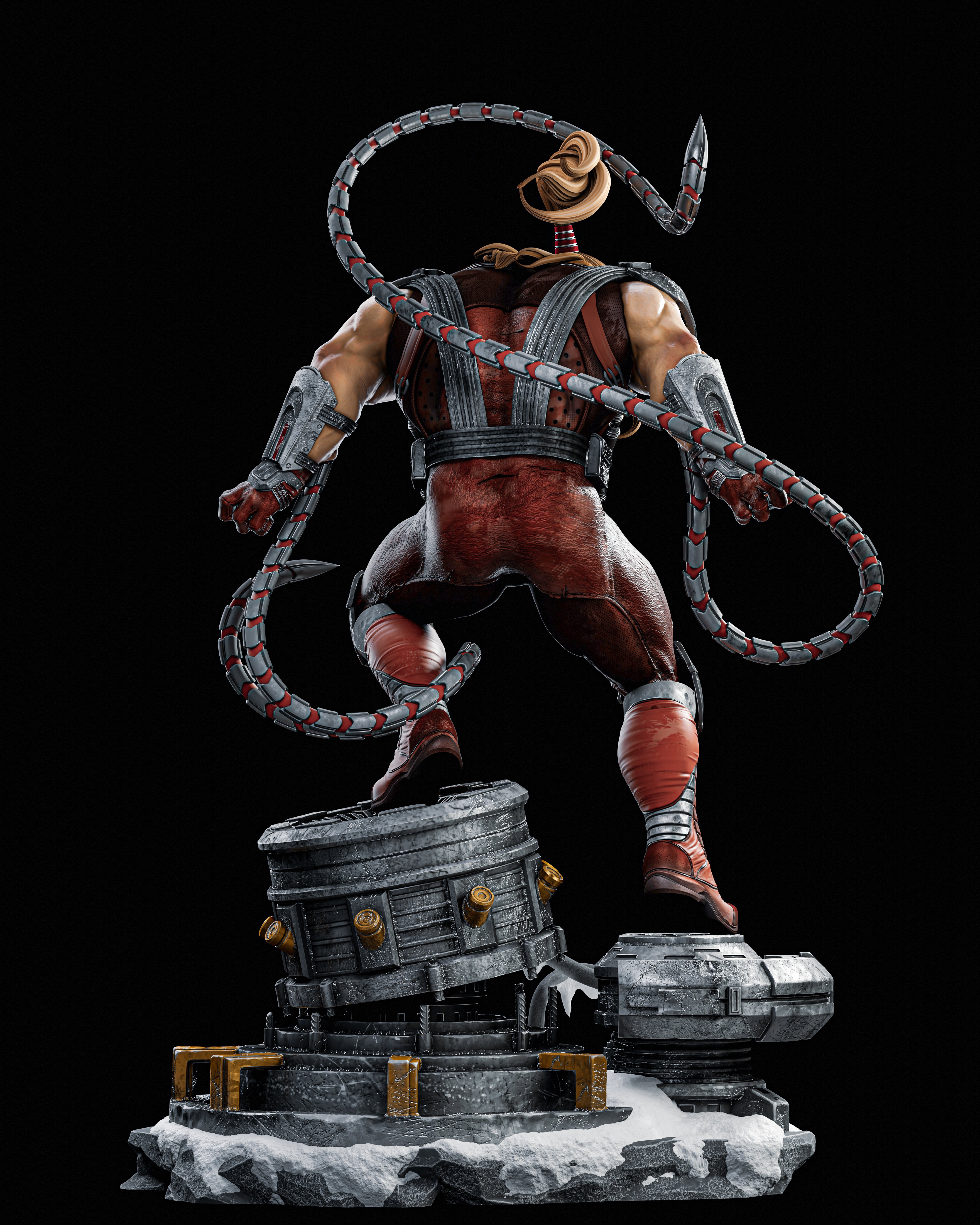 Omega Red - Collectible Statue/Bust by ZeZ Studios Omega Red - Collectible Statue/Bust by ZeZ Studios