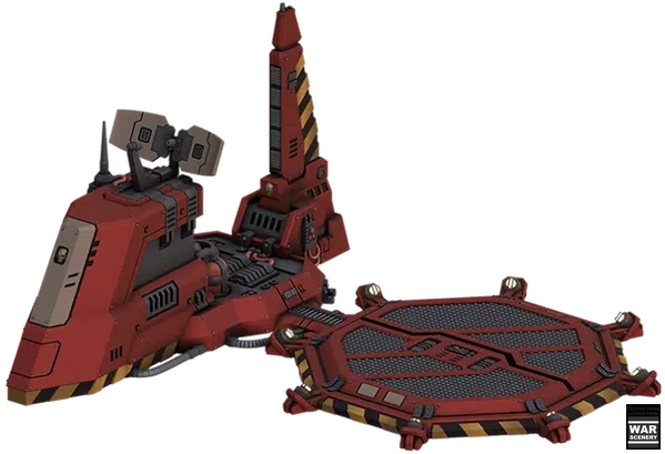 orbital command warhammer terrain 3D printed