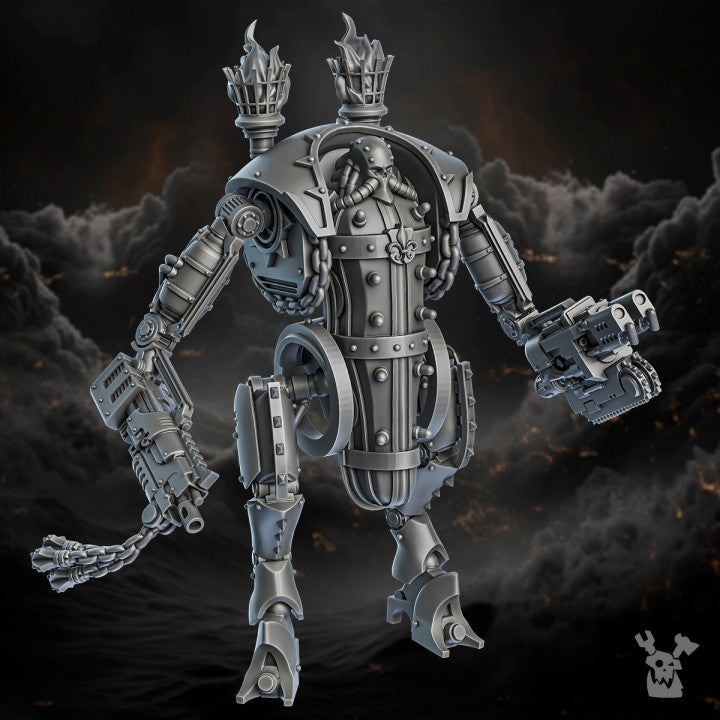 Miniatures - Dakka Dakka Order of Repentance - Ironpain Engine  - For Wargames and Tabletop Games,  Collectors, and Painters