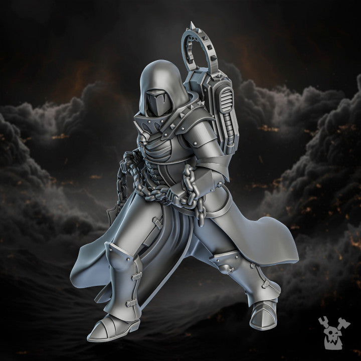 Miniatures - Dakka Dakka Order of Repentance - Magistrate Sister - For Wargames and Tabletop Games,  Collectors, and Painters