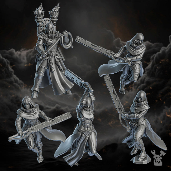 Miniatures - Dakka Dakka Order of Repentance - Redeemer Sisters - For Wargames and Tabletop Games,  Collectors, and Painters