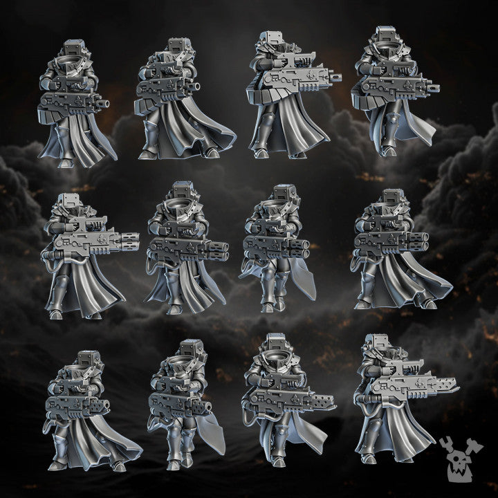 
                  
                    Miniatures - Dakka Dakka Order of Repentance - Heavy Sister Squad - For Wargames and Tabletop Games,  Collectors, and Painters
                  
                