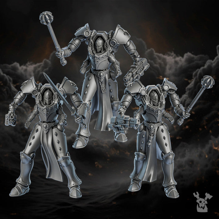 Miniatures - Dakka Dakka Order of Repentance - Repentance Exosuits - For Wargames and Tabletop Games,  Collectors, and Painters