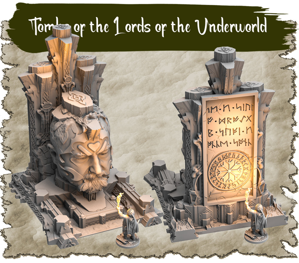 
                  
                    Tabletop/RPG/Wargame Terrain - Hidden Places - Tombs of the Lords of the Underworld
                  
                