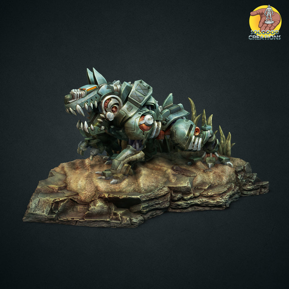 
                  
                    Miniatures - Solgood Creations - Fido the Cyborg Dog - For Wargames and Tabletop Games,  Collectors, and Painters
                  
                