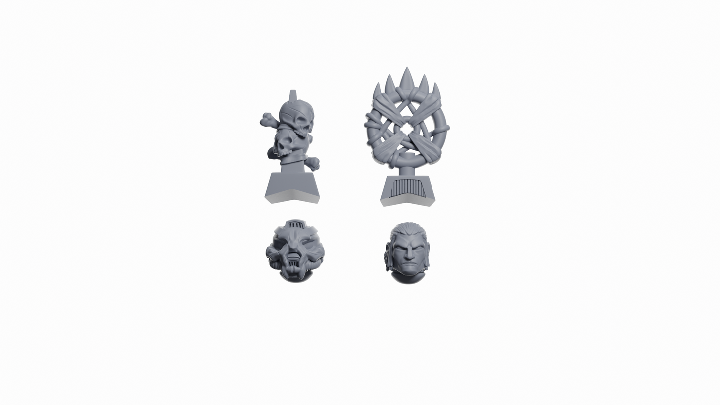 
                  
                    Miniatures - Space Bears - Kodiak Veterans - For Wargames and Tabletop Games,  Collectors, and Painters
                  
                