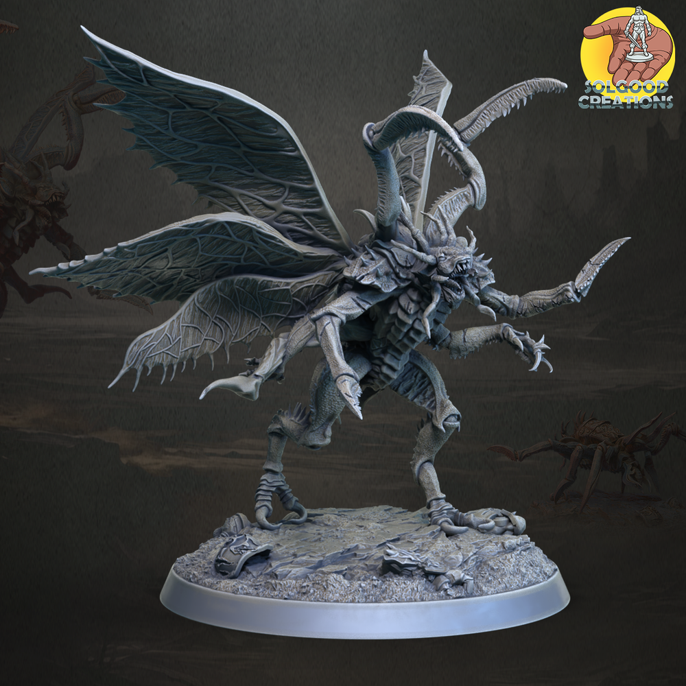 Miniatures - Solgood Creations - Stellar Swarm Leader - For Wargames and Tabletop Games,  Collectors, and Painters