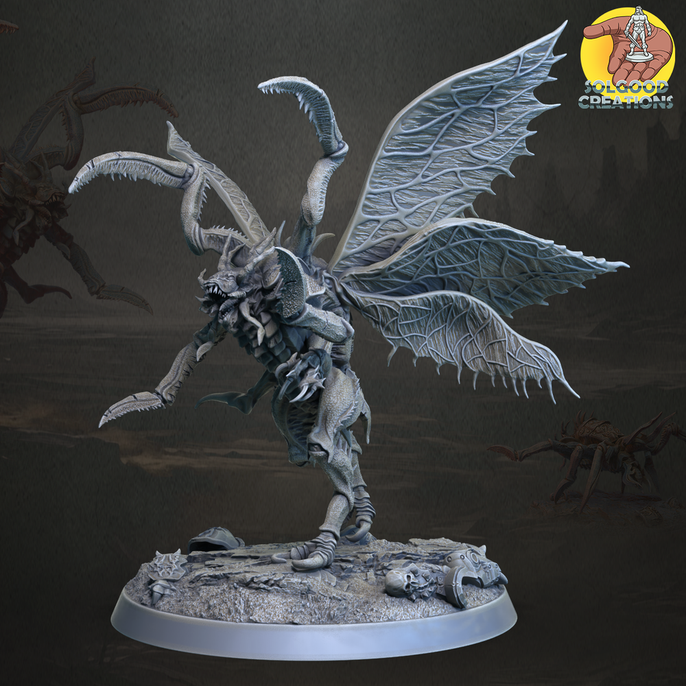 
                  
                    Miniatures - Solgood Creations - Stellar Swarm Leader - For Wargames and Tabletop Games,  Collectors, and Painters
                  
                