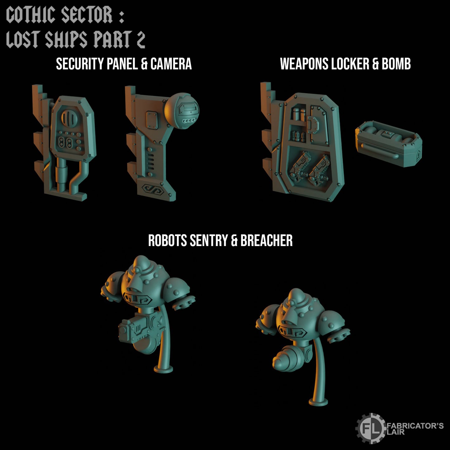 
                  
                    Wargame/Killteam/Boarding Action Terrain - Accessory Boxes - Gothic Sector: Lost Ships
                  
                