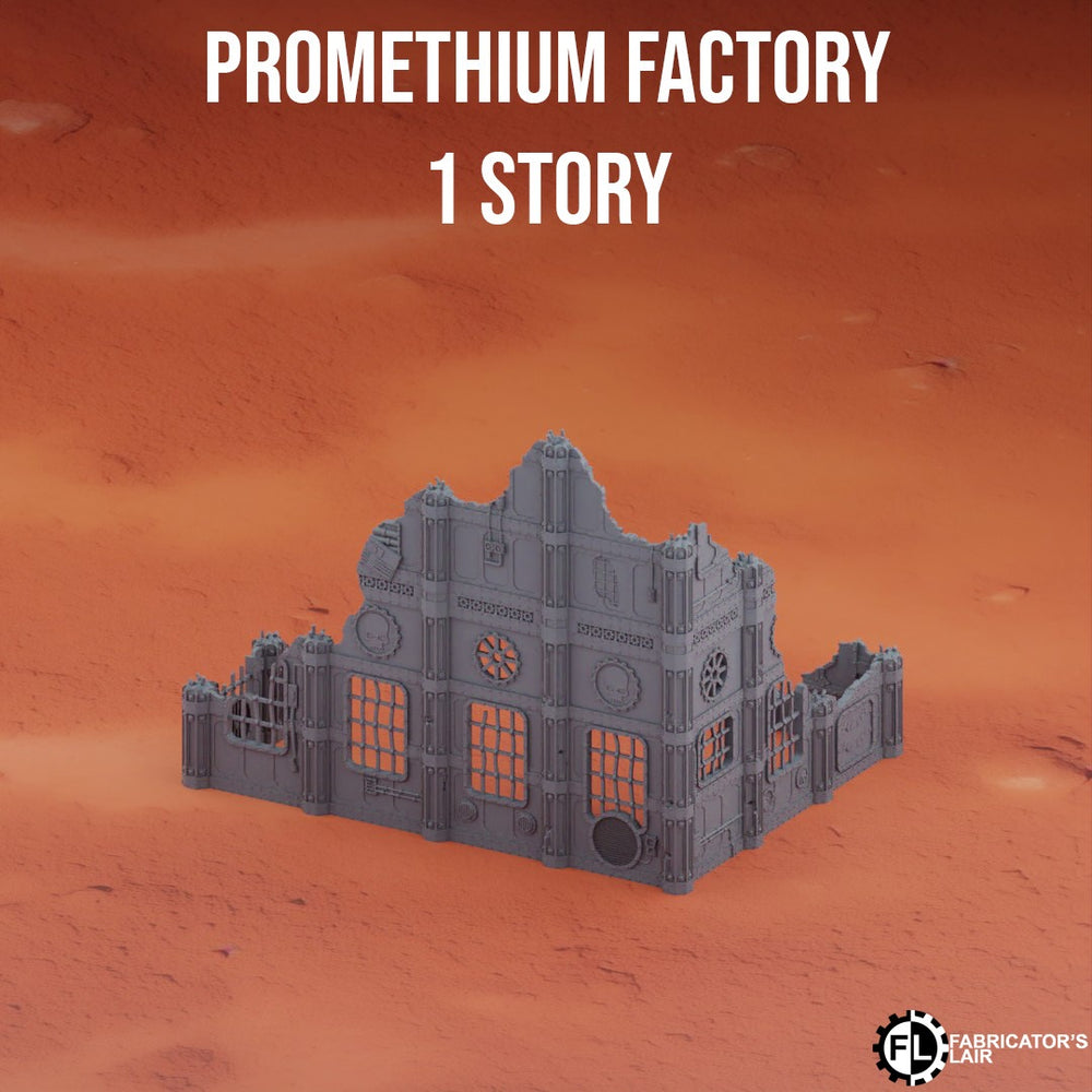 
                  
                    Gothic Sector: Forge of Pavonis - Industrial Ruins Set 4 - Modular Grimdark Industrial Terrain - Warhammer, OPR, Tabletop RPGs, etc.
                  
                