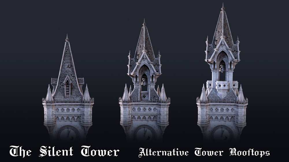 
                  
                    Stormcrow City - The Silent Tower | 3D Printed Terrain Set for Tabletop RPGs | D&D, Pathfinder, Miniature Scenery
                  
                