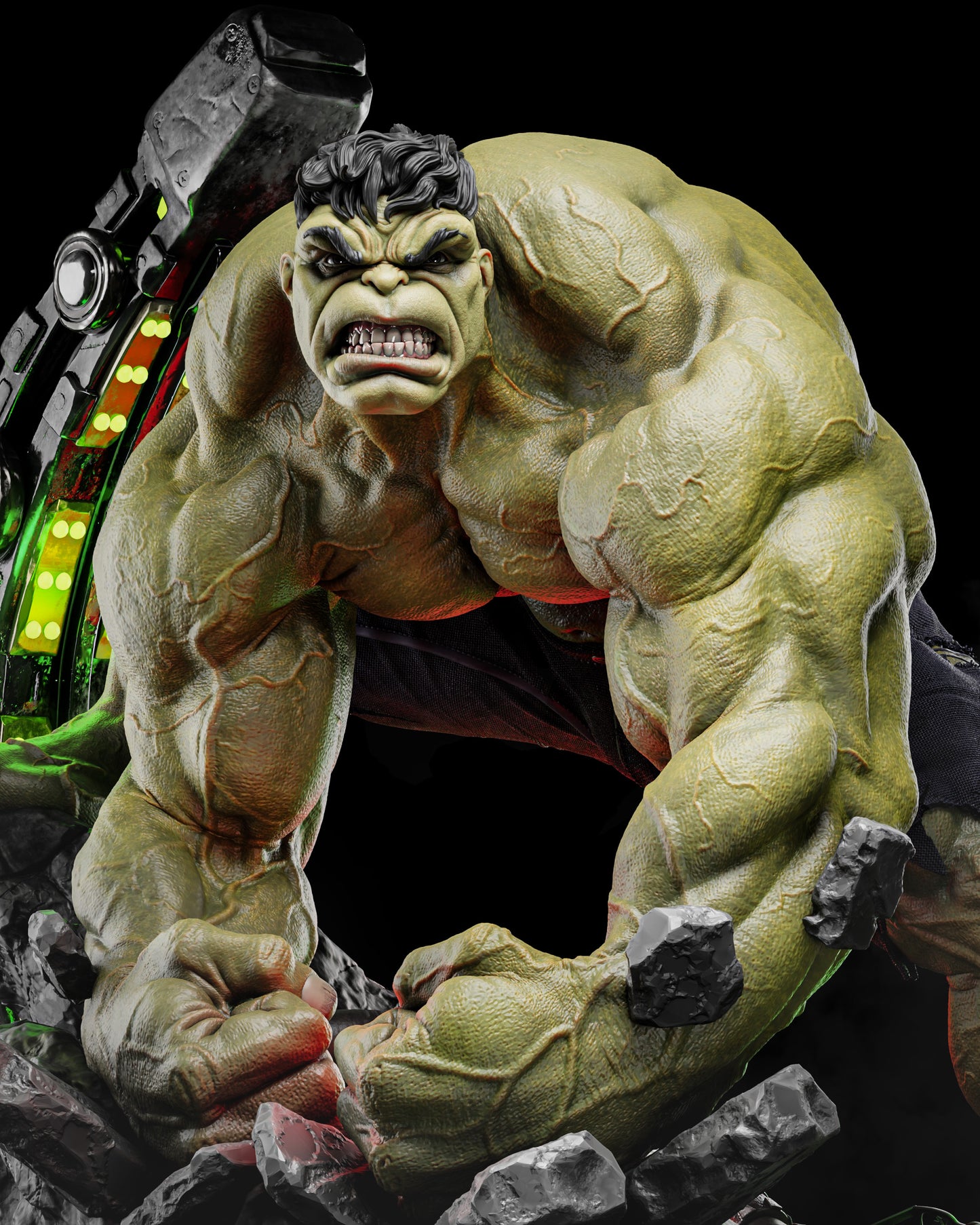 
                  
                    Hulk Collectible Statue by ZeZ Studios - unpainted or painted versions
                  
                