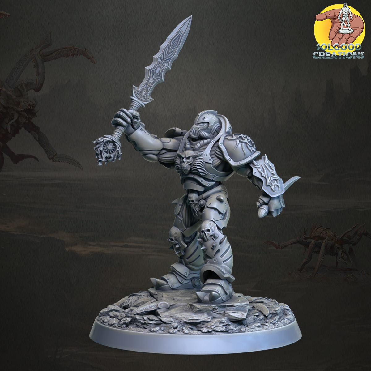 
                  
                    Miniatures - Solgood Creations - The Swarm Slayers - For Wargames and Tabletop Games,  Collectors, and Painters
                  
                