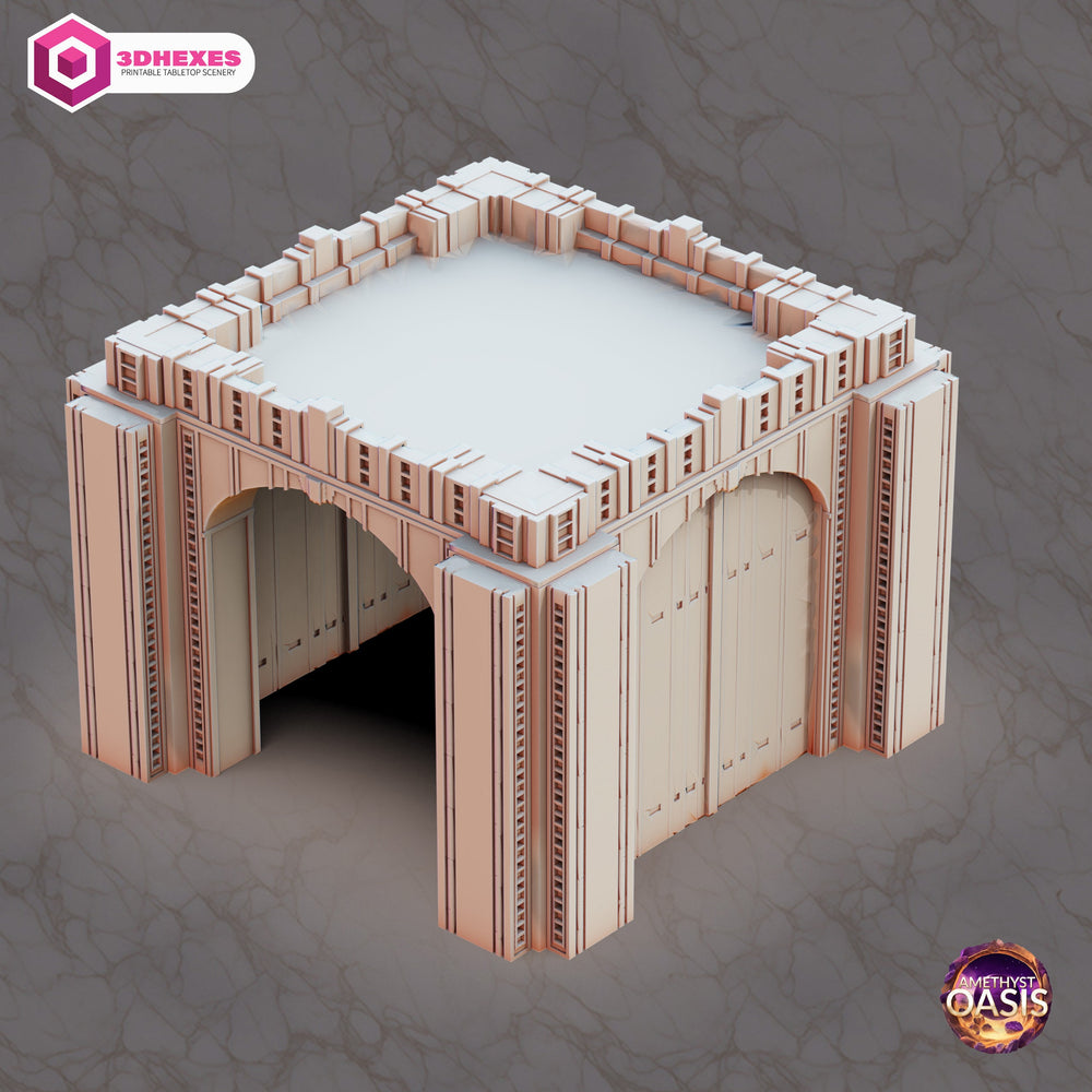 
                  
                    Amethyst Oasis Tabletop Terrain- Modular Temple Set
                  
                